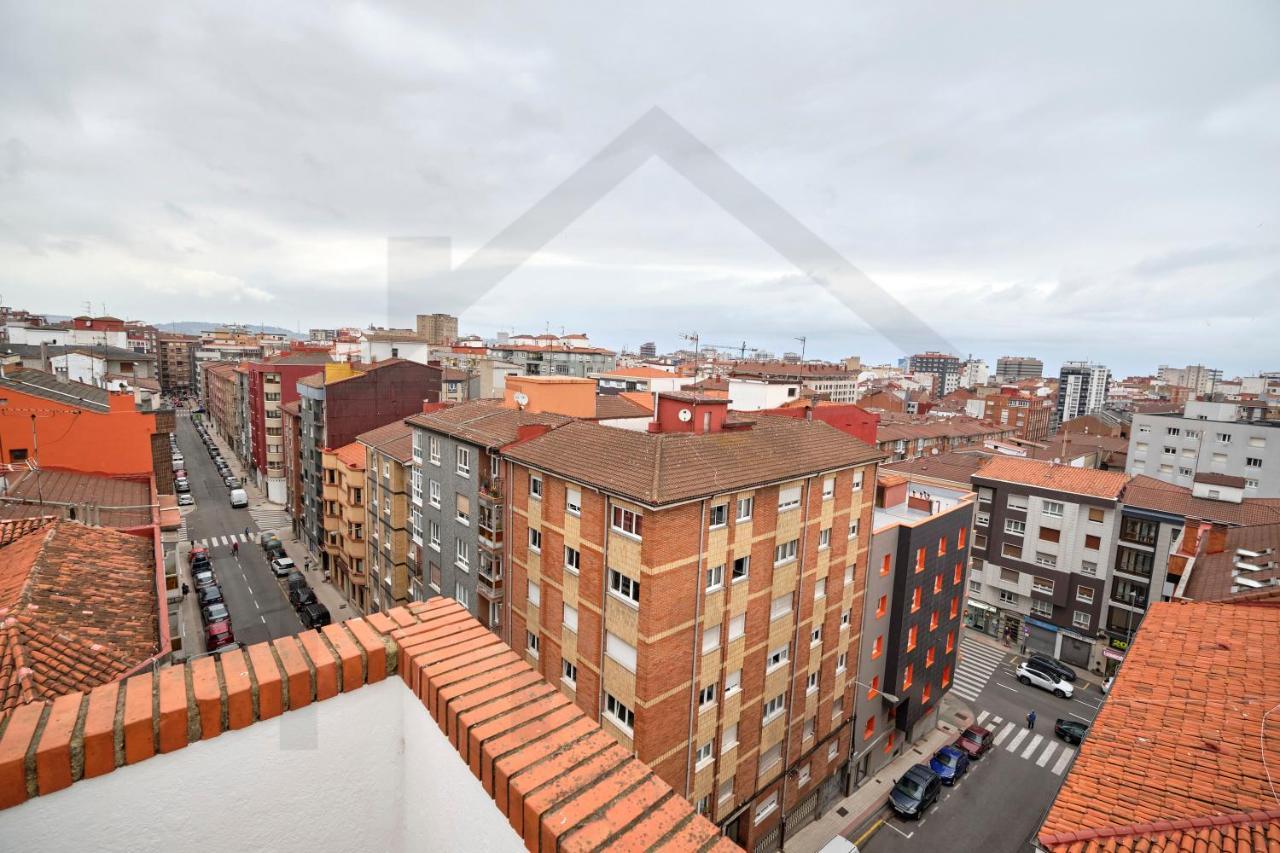 Espectacular Atico A Un Paso Del Centro De Gijon Bed & Breakfast エクステリア 写真